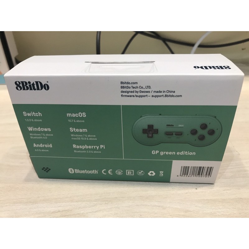 8Bitdo 八位堂 無線藍芽手把 支援 樹莓派 電腦 SWITCH 手機 SN30 SNES手把 [台灣公司貨]