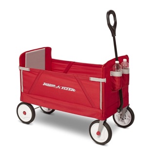 Radio flyer 三合一 折疊 雙人推車 逛街 野餐好幫手