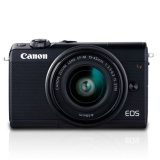 衝評價 canon 佳能 eos M100 數量稀少一直漲 m200較便宜 訂金5000可以跟小編聊聊