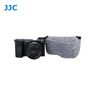 JJC OC-S1微單眼保護套 內膽包 A5100 P7700 P7800 SX410 X-70 微單內膽包 麻灰色