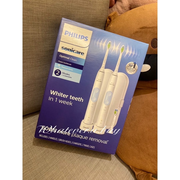 🦫WUB / Philips 飛利浦🪥🦷 電動牙刷 牙刷 兩隻一組 美國好市多  HX6829 可拆賣！