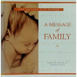 【吉兒圖書】精裝《A Message of Family》最親密的家人往往被我們忽略了, 請靜下來傾聽關於家人的心事