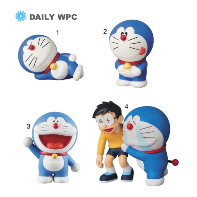 正版 日本進口  哆拉A夢  UDF 公仔 小叮噹 Doraemon medicom 公仔 二