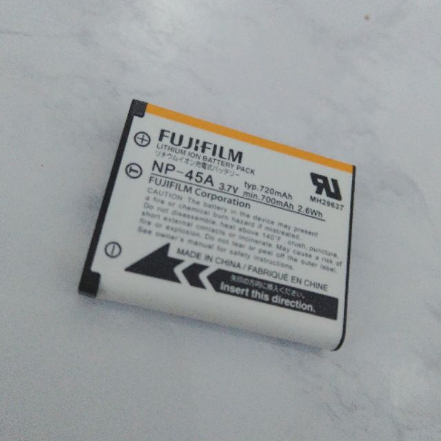 原廠 全新Fujifilm拍立得電池  np-45a