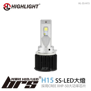 【brs光研社】HL-SS-H15 HIGHLIGHT SS LED 大燈 CREE XHP-50 Volkswagen