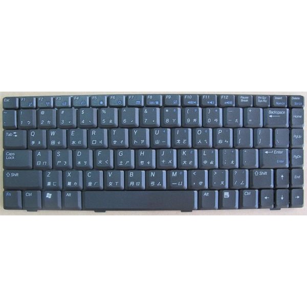 筆電鍵盤換新維修全新ASUS W5 W6 W7 Z35 系列中文鍵盤(黑色) 04g