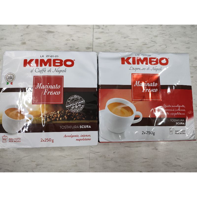 義大利Kimbo研磨咖啡粉/濃縮咖啡粉:250g*2(兩包一組特價)