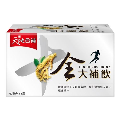 桂格天地合補十全大補飲60ml*6瓶