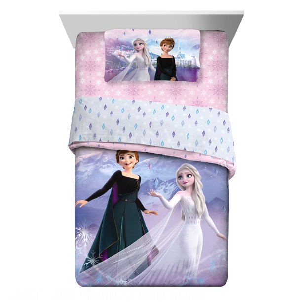 👍正版空運👍美國迪士尼 冰雪奇緣 艾莎公主 Frozen 床單 床包 枕頭套 棉被 床組《美國代購嗨心購》