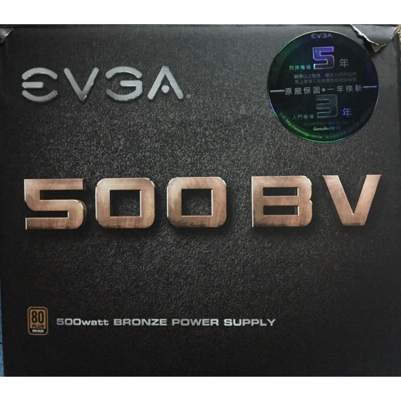 EVGA 500BV 電源供應器