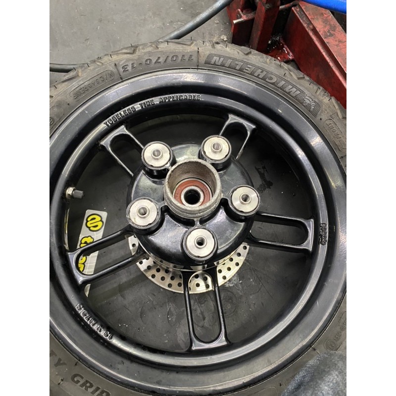 蘆洲福城車業現貨不銹鋼襯套白鐵解決原廠橡膠襯套龜裂搖晃問題齒盤異音gogoro Ec05 Ai1 Ur1 蝦皮購物