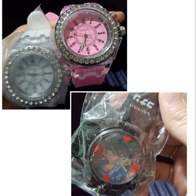 [WAY life] 手錶 發光 柯南 造型手錶 矽膠錶帶