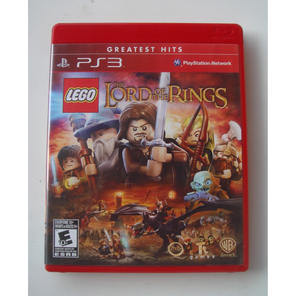 PS3 樂高 魔戒 英文版 LEGO Lord of the Rings
