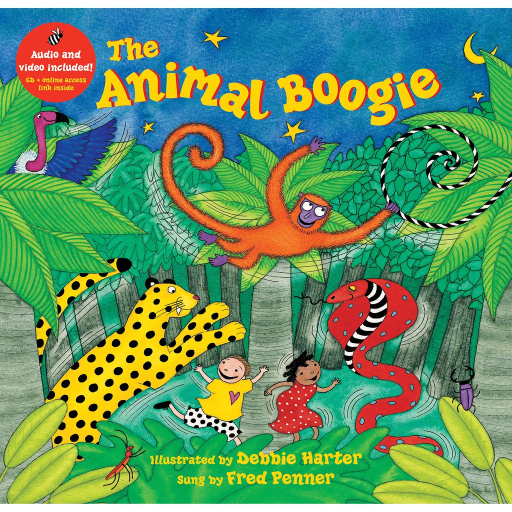 The Animal Boogie 動物搖滾派對 (CD有聲書)