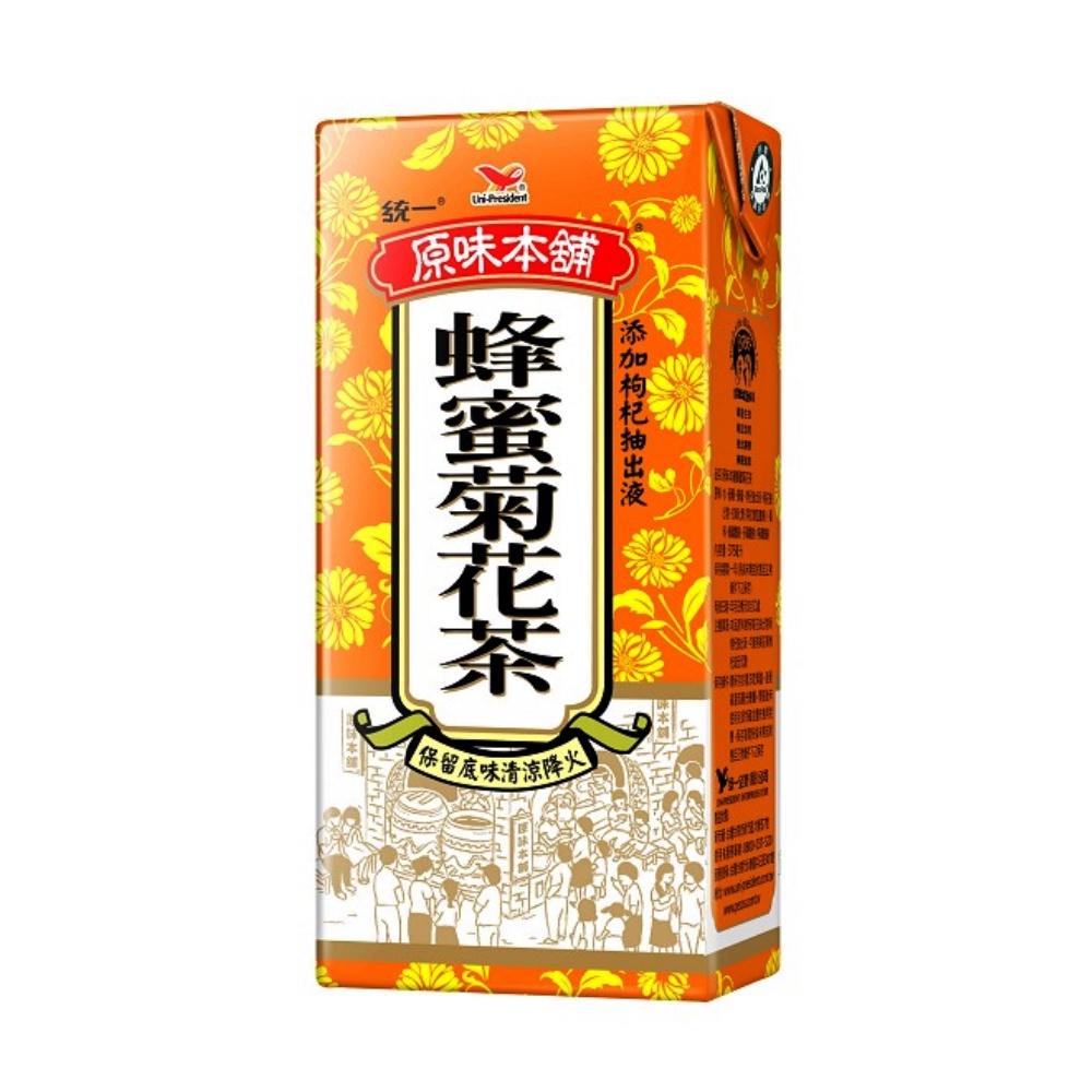 原味本舖 蜂蜜菊花茶 375ml【家樂福】