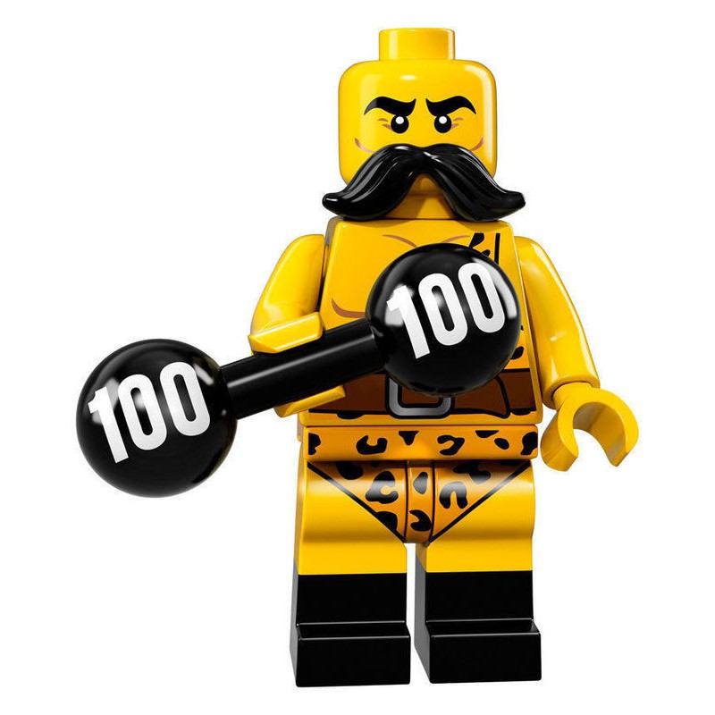 樂高 LEGO 71018 8號 17代人偶 Circus Strong Man 馬戲團舉重男