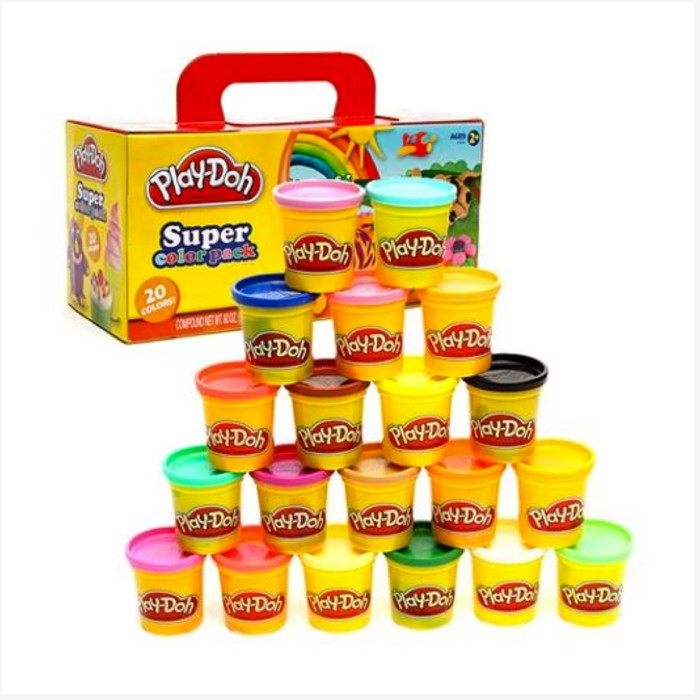 [yuuhqu] 培樂多 Play-Doh 黏土 繽紛20色黏土組 創意DIY黏土