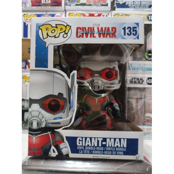 FUNKO POP 正版 135 蟻人 6吋 六吋 giant ant man 大蟻人 漫威 英雄內戰 系列