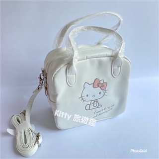 [Kitty 旅遊趣] Hello Kitty 斜背提包 手提斜背兩用包 凱蒂貓 手提包 斜背包