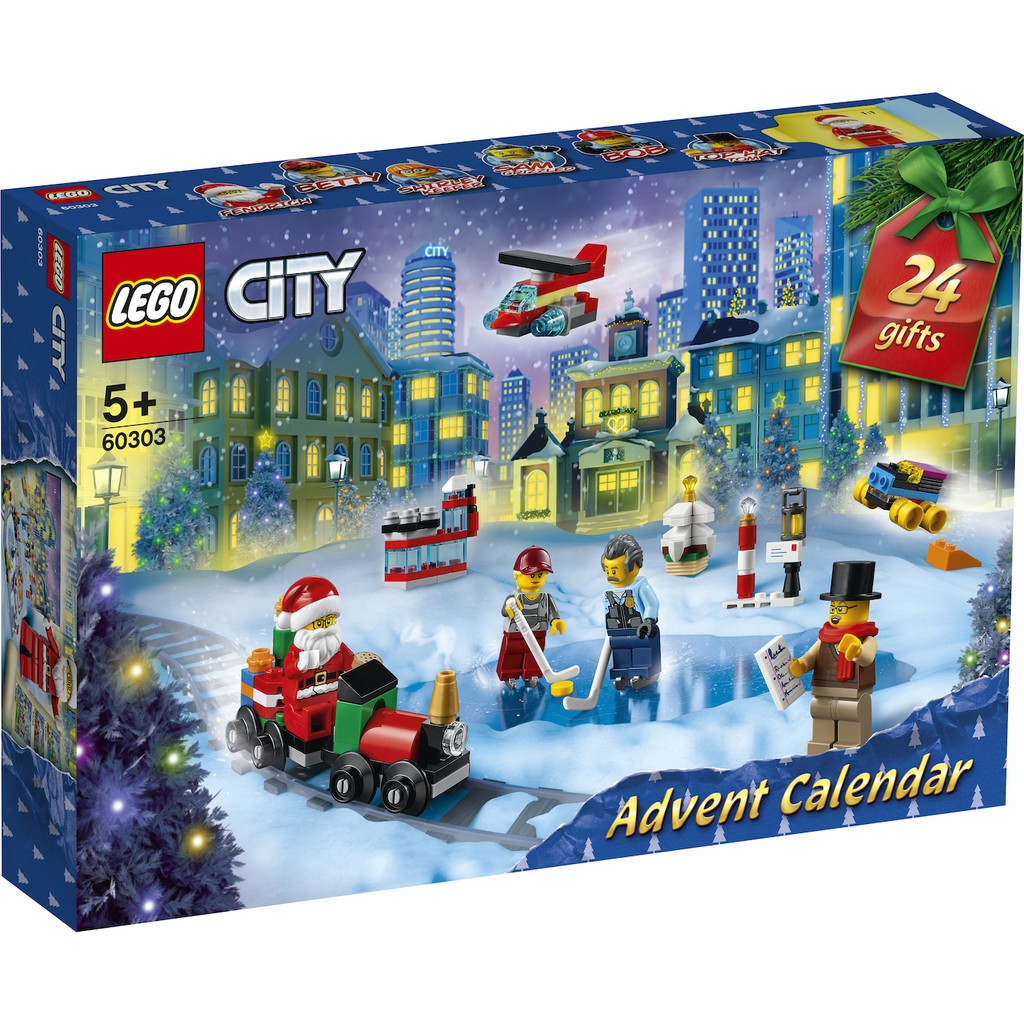 ||一直玩|| LEGO 60303 2021 樂高城市驚喜月曆 City Advent Calendar