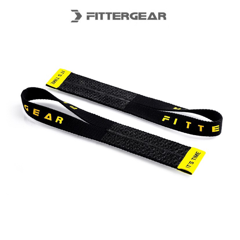 【FITTERGEAR】 傳統拉力帶 均碼（健力 硬拉 深蹲 劃船 訓練 引體向上 防滑 助力帶 矽膠 織帶 透氣）