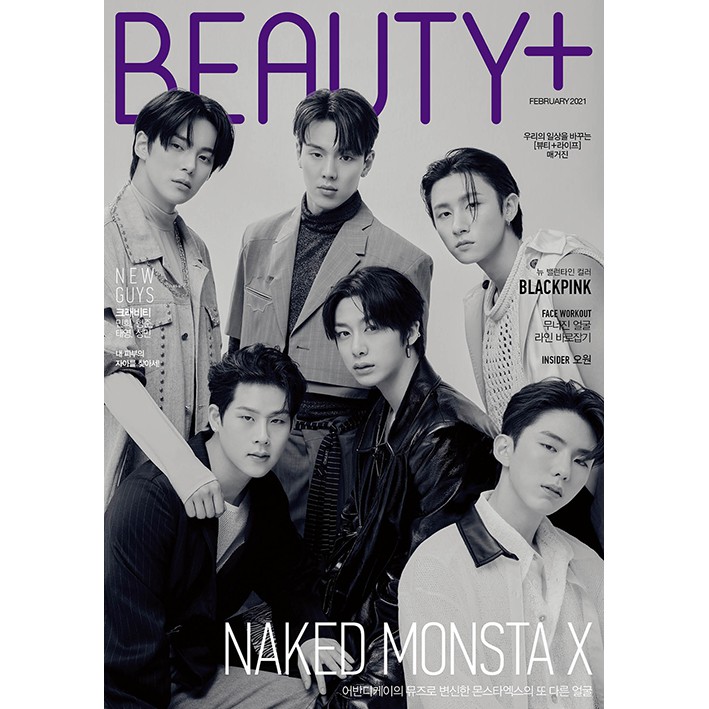 現貨當天寄beauty 韓國雜誌21 2月號monstax Shownu 民赫基賢亨元周憲i M 蝦皮購物