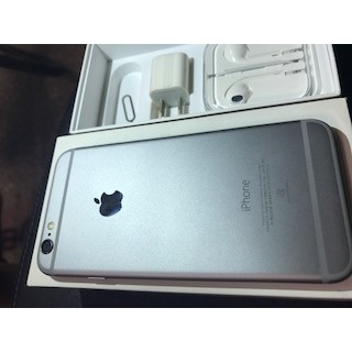 九成新IPHONE 6銀色64G(整新機電池健康)盒裝