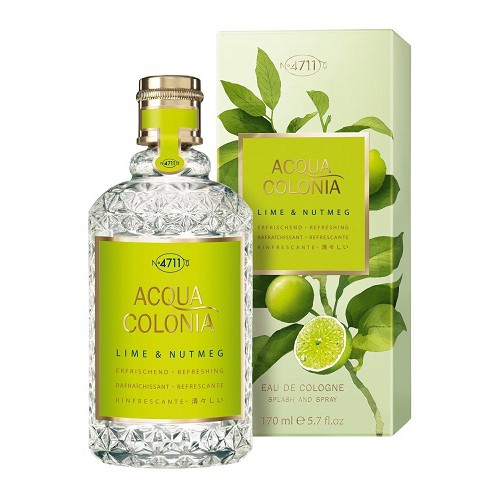 香水💕💕 4711 Acqua Colonia Lime &amp; Nutmeg 萊姆肉豆蔻古龍水 170ml