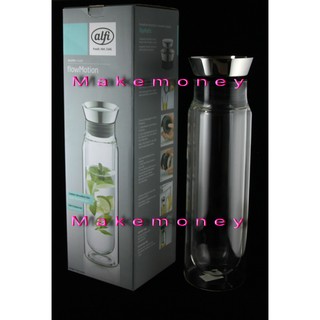 德國alfi愛麗飛 FLD-075-GL flowMotion 雙層玻璃冷水壺0.75L 榮獲德國國家設計獎殊榮