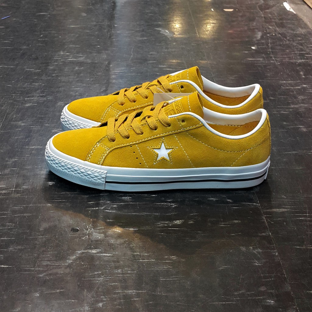 converse one star pro yellow