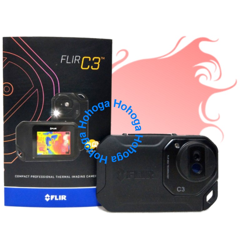 (南台測繪)(含稅)(附影片)原廠公司貨FLIR C3 紅外線熱顯影像儀 掌上型熱顯像熱溫槍儀 WIFI版 水電抓漏水