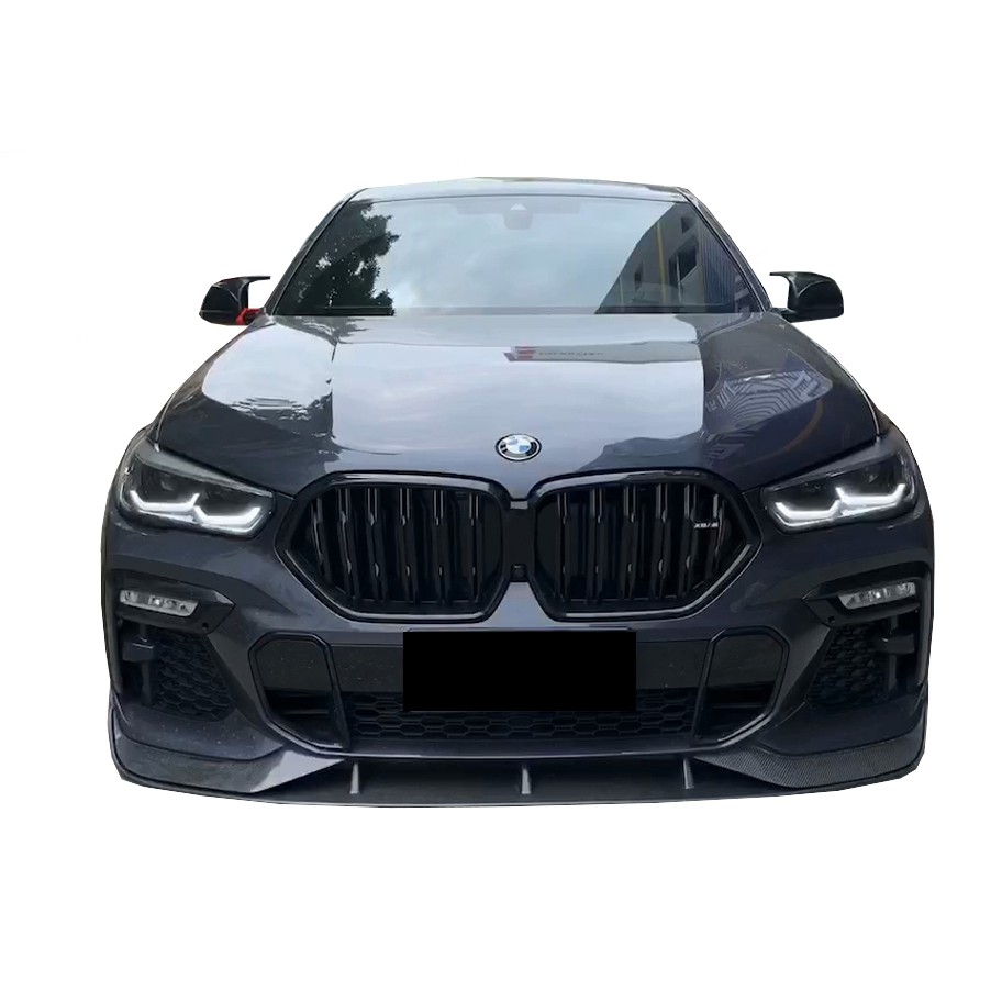 【Alfi Carbon】 BMW G06 X6 A款 碳纖維 前下巴