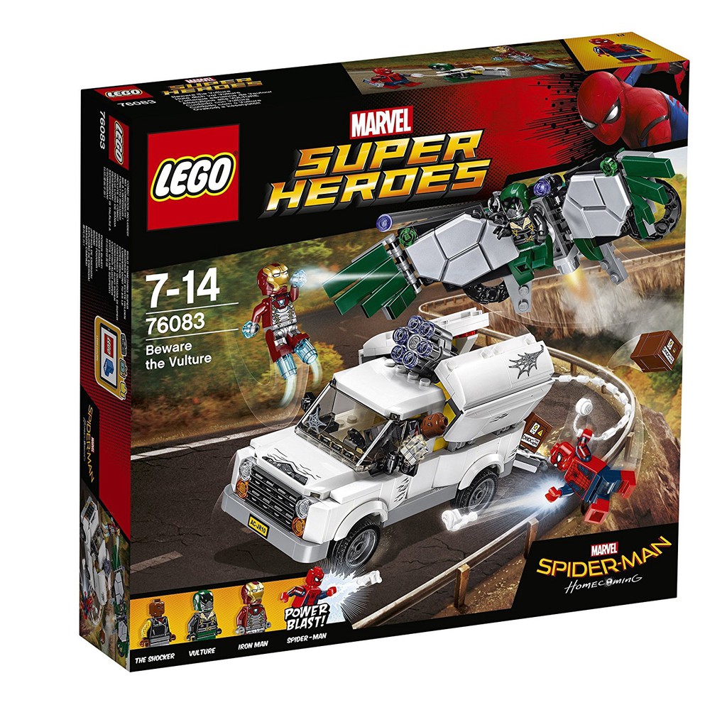 Lego 樂高 76083 超級英雄系列 Beware the Vulture 留意禿鷹 蜘蛛人返校日 蜘蛛人 鋼鐵人