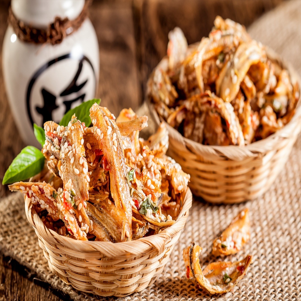 華得水產 櫻蝦梅魚酥 80g｜海味乾貨/零食/魷魚乾/下午茶點心/伴手禮/過年