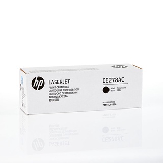 【HP 惠普】CE278AC (白盒包裝)黑色碳粉匣