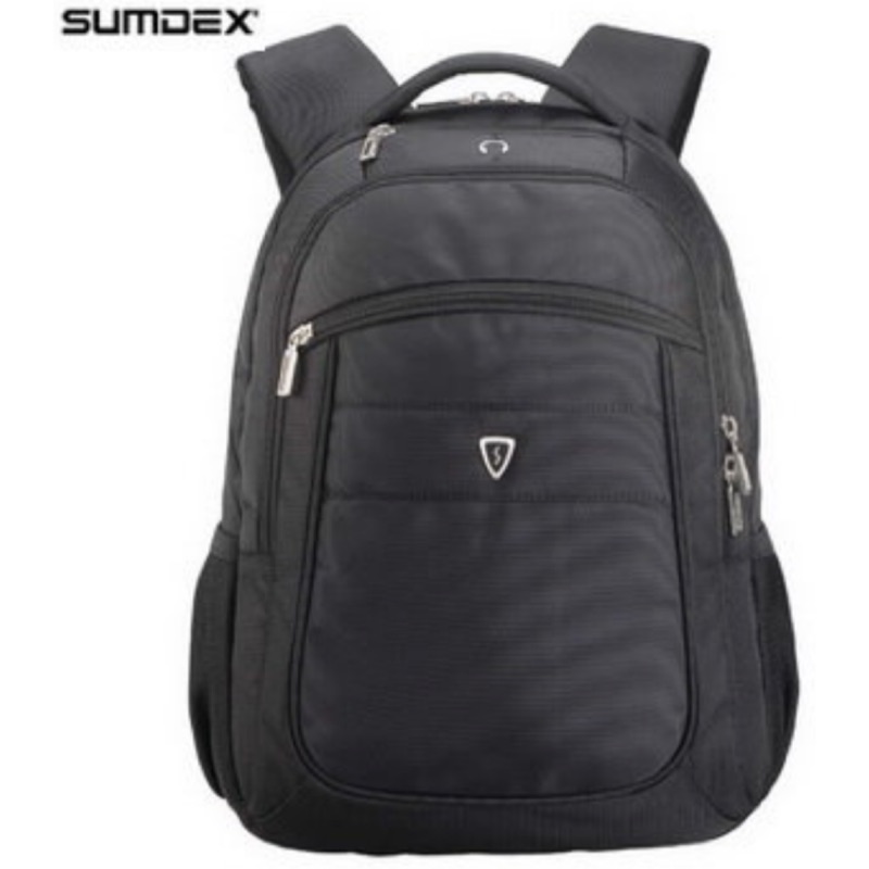 PON-381 SUMDEX 勁速背包 Xpert Backpack  顏色: BK (疾風黑)