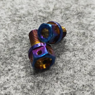 M8正反牙後照鏡螺絲 鍍鈦 燒鈦 正反牙後照鏡螺絲 Force Smax CYGNUS-X 勁戰 Jbubu YAMAH
