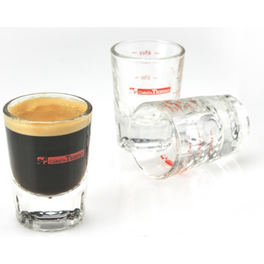 ♛BEING餐具♛Tiamo 2oz HG0130義式咖啡厚底 玻璃量杯  濃縮咖啡量杯 義式咖啡機量杯