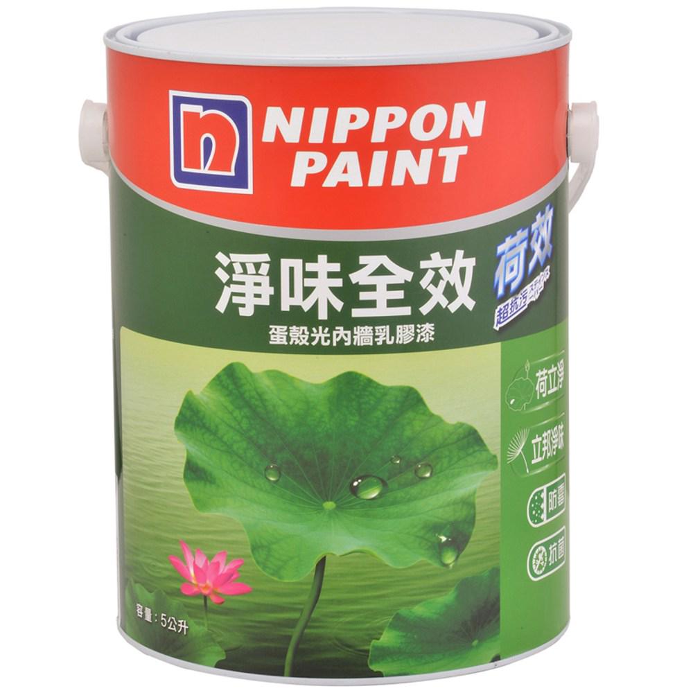 立邦 荷效超抗污蛋殼光乳膠漆 玫瑰白 5L