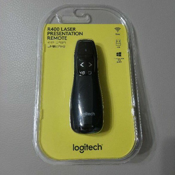 Logitech 羅技 無線簡報器 R400 紅光雷射 無線技術 隨插即用