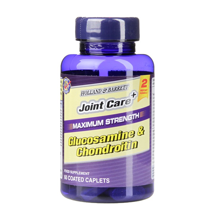 【Holland & Barrett】英國 高強度葡萄糖胺 Glucosamine 軟骨素 60顆