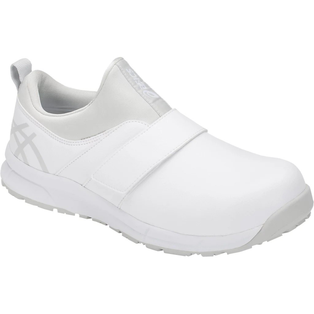 ASICS CP303 塑鋼安全鞋(公雞鞋)-✈日本直送✈(可開統編)-共二色-白色 x 冰川灰