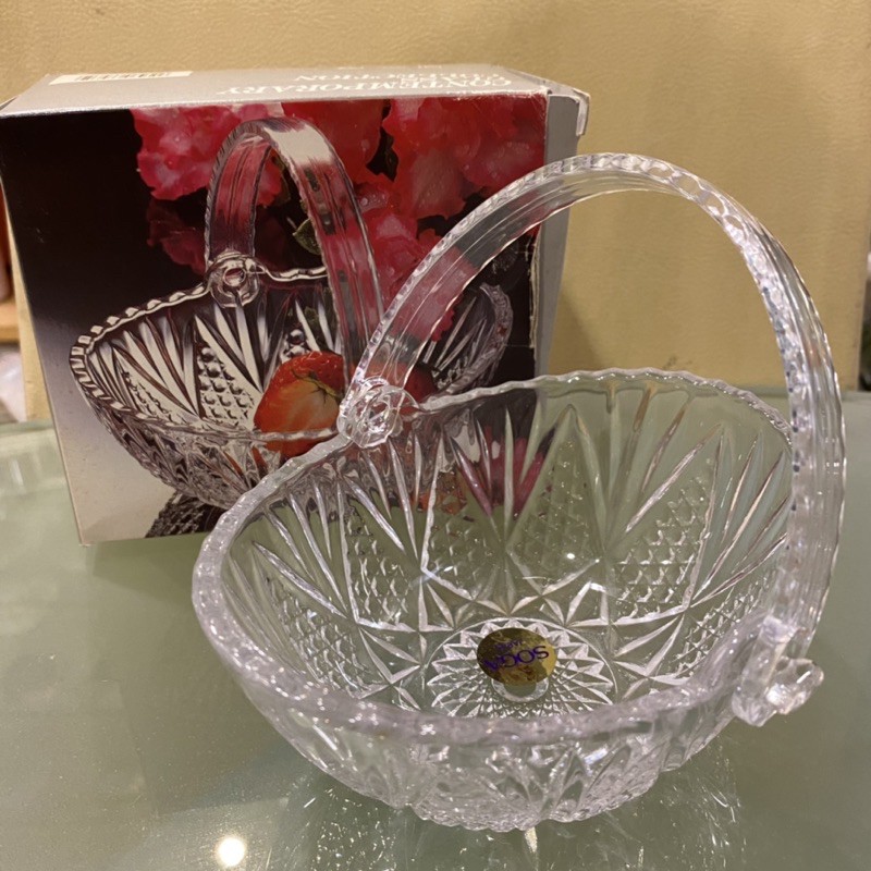 SOGA mini basket 玻璃水果盤