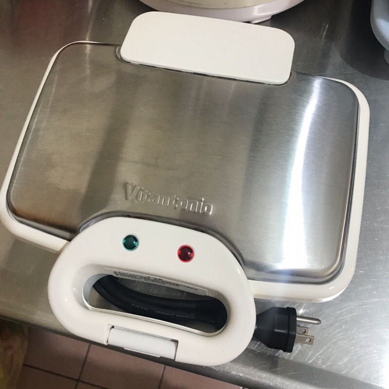 Vitantonio鬆餅機VWH-202公司貨/保固中/柯以柔/小V鬆餅機 附3烤盤