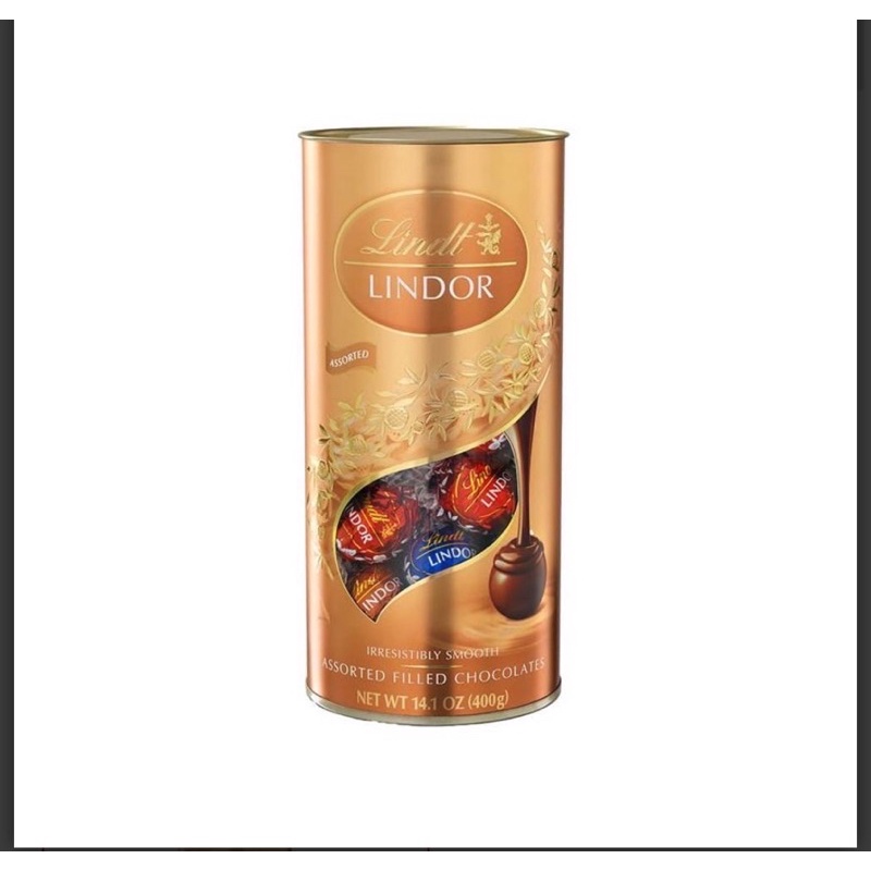 瑞士蓮LINDOR  軟心巧克力綜合筒裝 175/400克