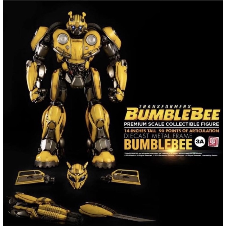 Threezero 3A 變形金剛 大黃蜂外傳 14吋 大黃蜂 PSC版 Bumblebee Transformers