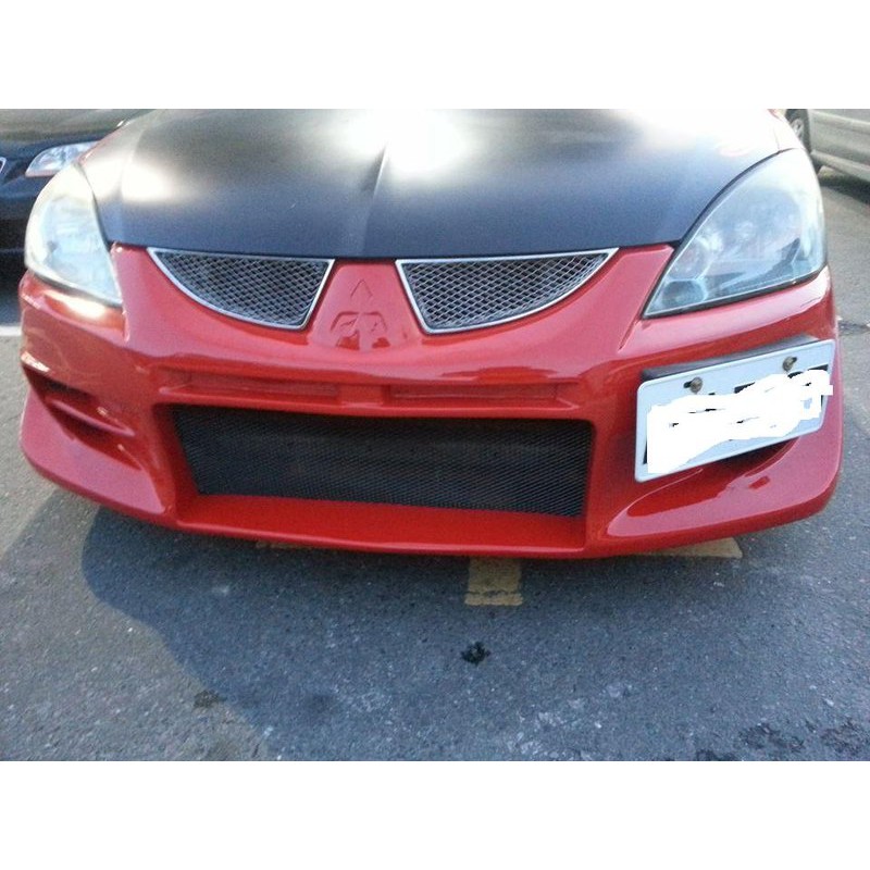 三菱lancer 99 00 01 03 03 07 Virage 玩命關頭前保桿毛料素材不含安裝烤漆運費 蝦皮購物