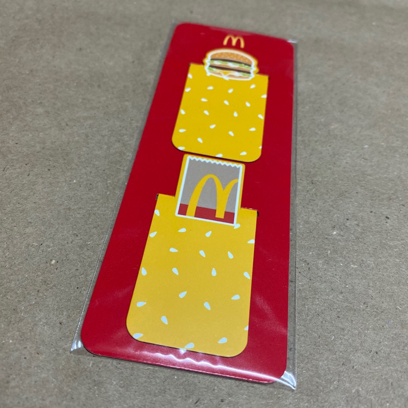 麥當勞 最新磁鐵書籤