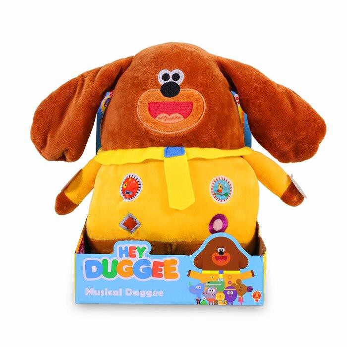 【Hey Duggee】阿奇幼幼園-歡樂音樂娃娃/ 正版授權 /12種有趣的音效及歌曲/玳兒玩具
