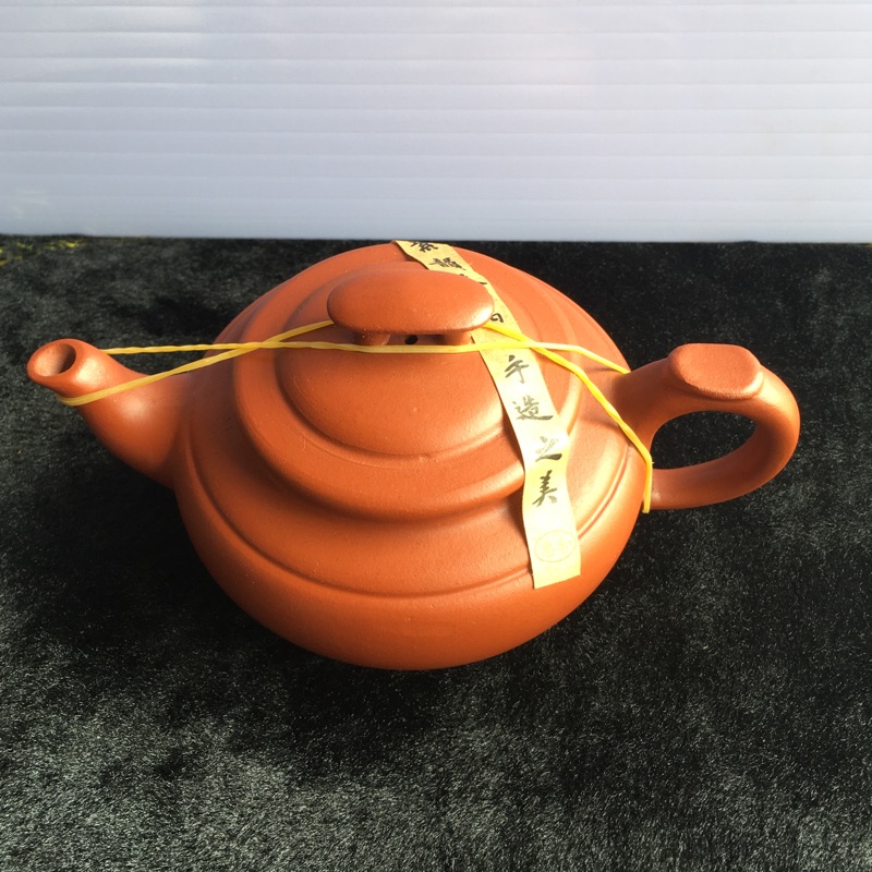 芫蒼藝品館-紅朱泥茶壺、紫砂泥茶壺